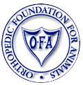 Orthopedic Foundation For Animals emblem